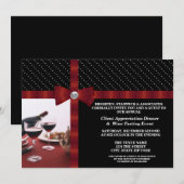 Evaluatie van corporate Event Client Kaart (Voorkant / Achterkant)