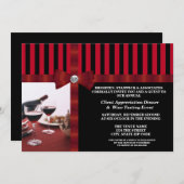 Evaluatie van corporate Event Client Kaart (Voorkant / Achterkant)