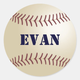 Evan Honkbal Sticker / Seal