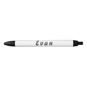Evan Kugelschreiber Zwarte Inkt Pen
