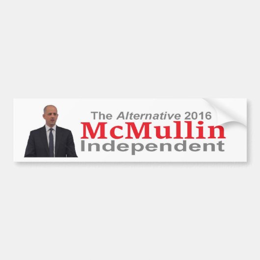Evan McMULLIN 2016 Bumpersticker (Voorkant)