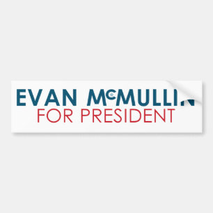Evan McMullin - Het is nooit te laat Bumpersticker