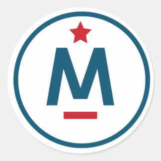 Evan McMullin - Het is nooit te laat Ronde Sticker