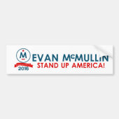 Evan McMullin - Sta Amerika op! Bumpersticker (Voorkant)