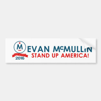 Evan McMullin - Sta Amerika op! Bumpersticker