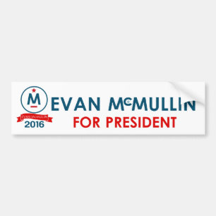 Evan McMullin voor President Bumpersticker