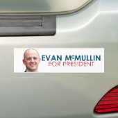 Evan McMullin voor President Bumpersticker (Op auto)