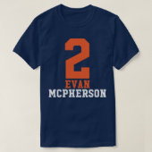 Evan McPherson 33 T-shirt (Design voorkant)