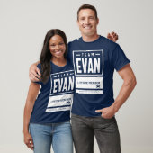 Evan Persoonlijke naam Birthday Gift T-shirt (Unisex)