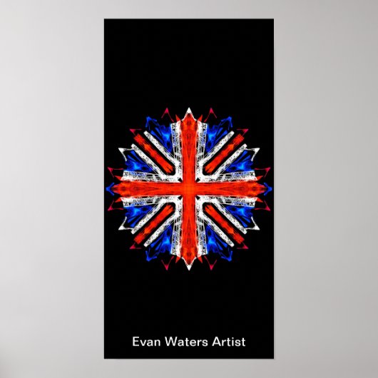 Evan Waters Artist Poster (Voorkant)