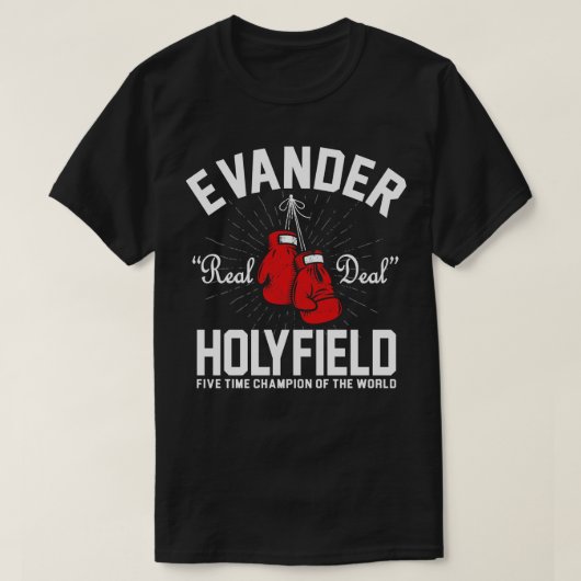 Evander Holyfield  Pocket T-shirt (Design voorkant)