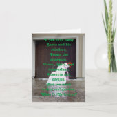 evangele kerstkaart feestdagen kaart (Voorkant)