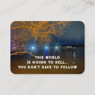 Evangelie Evangelisatie Uitnodigen Verlossing zakb Visitekaartje