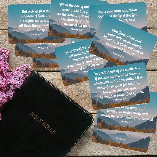 Evangelie Geheugen Verse Set - Matteüs