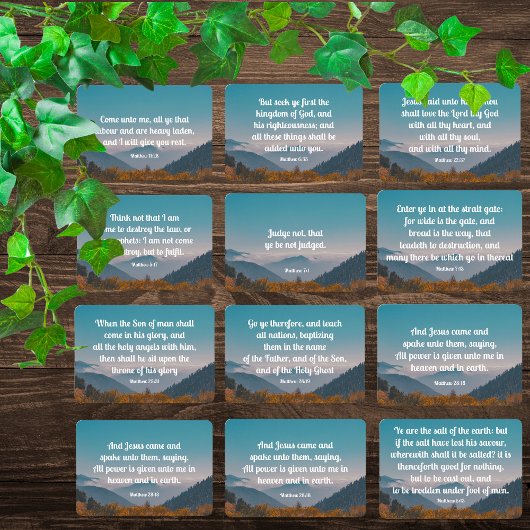 Evangelie Geheugen Verse Set - Matteüs