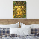evangelie Hoesje, Ottonees, Duitsland, 11e eeuw (g Canvas Afdruk (Insitu (Slaapkamer))