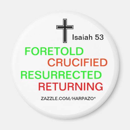 EVANGELIE NOOTSHELL MAGNEET (Voorkant)