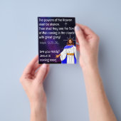 Evangelie Tractaat Flyer (Hand)