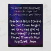 Evangelie Tractaat Flyer (Achterkant)