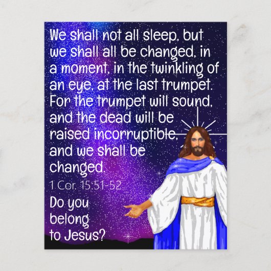 Evangelie Tractaat Flyer (Voorkant)