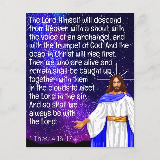 Evangelie Tractaat Flyer (Voorkant)