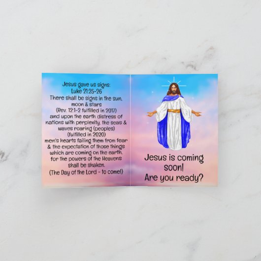 Evangelie Tractaat Kaart (Binnen)