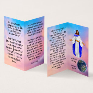 Evangelie Tractaat Visitekaartje