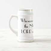 Evangelie van de Romeinen 10:13 Mok (Links)