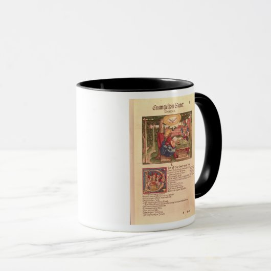 Evangelie van St. Matthew, boek I Mok (Voorkant rechts)