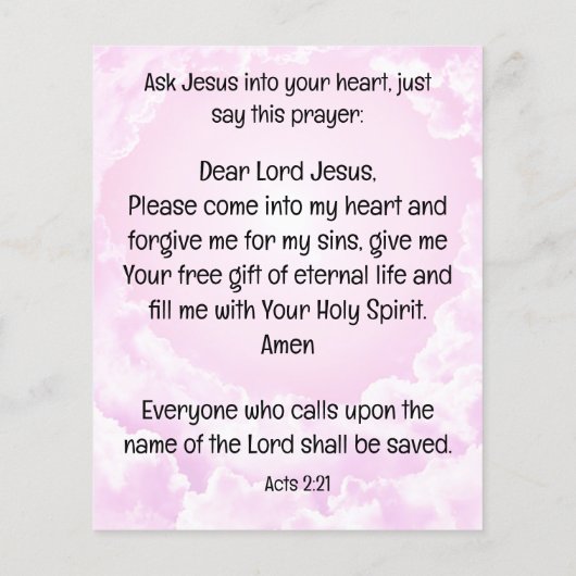 evangelietraject flyer (Achterkant)