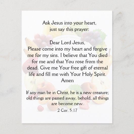 evangelietraject flyer (Achterkant)