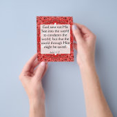 evangelietraject flyer (Hand)