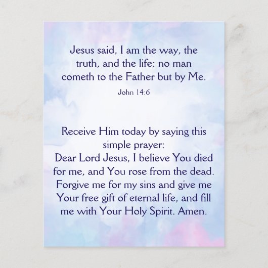 evangelietraject flyer (Achterkant)