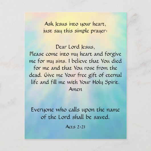 evangelietraject flyer (Achterkant)