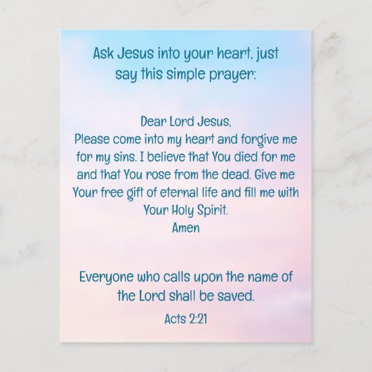 evangelietraject flyer (Achterkant)