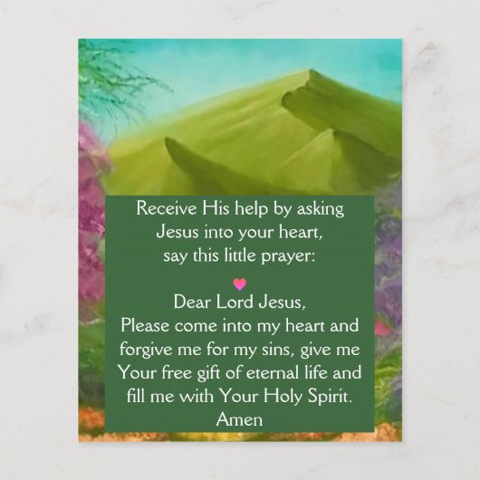 evangelietraject flyer (Achterkant)