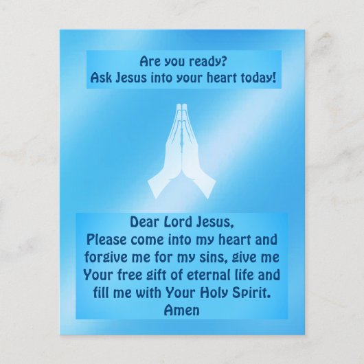 evangelietraject flyer (Voorkant)