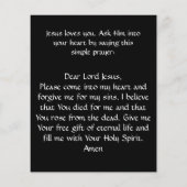 evangelietraject flyer (Achterkant)