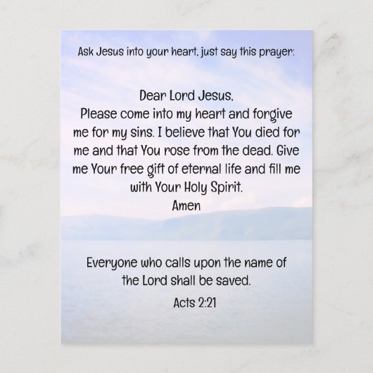 evangelietraject flyer (Achterkant)