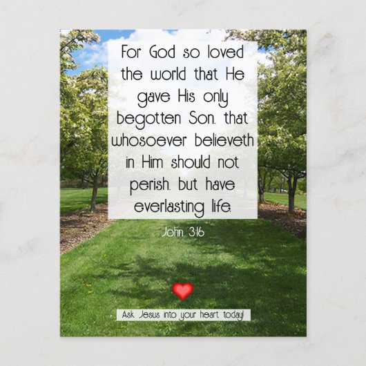 evangelietraject flyer (Voorkant)