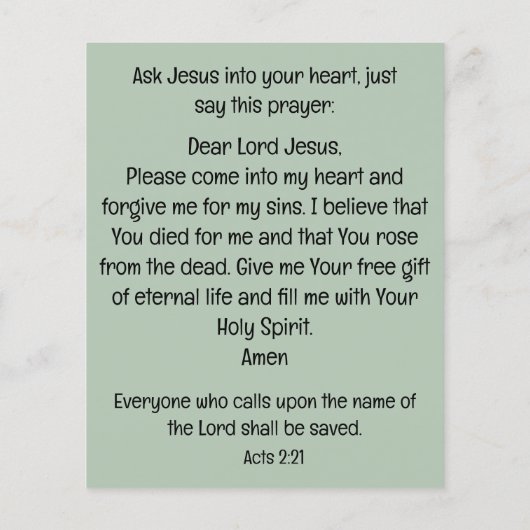 evangelietraject flyer (Achterkant)