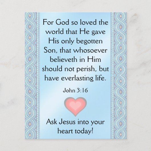 evangelietraject flyer (Voorkant)