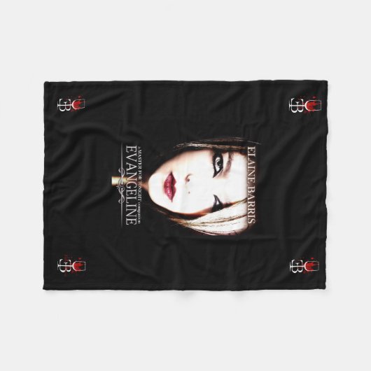 Evangeline Fleece Blanket Deken (Voorkant (Horizontaal))