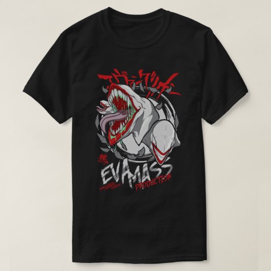 Evangelion Eva Massaproductie T-Shirt (Design voorkant)