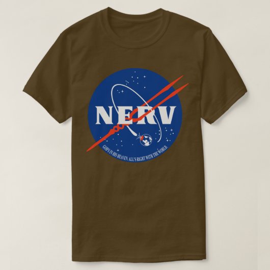 Evangelion NERV 2 T-shirt (Design voorkant)