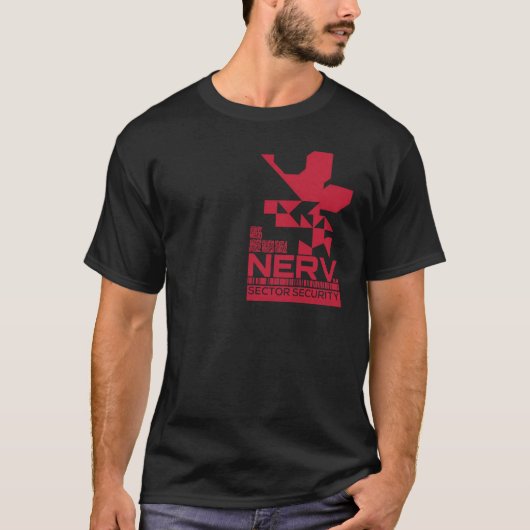 Evangelion NERV 3.0 Security Insignia Classic T-Sh T-shirt (Voorkant)