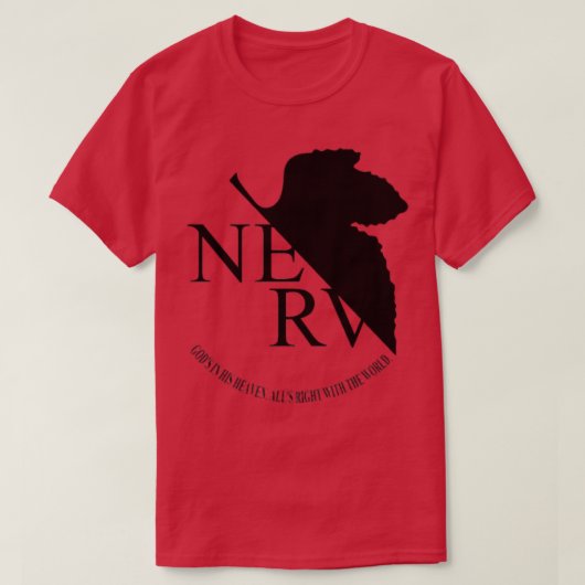 Evangelion NERV 4 T-shirt (Design voorkant)