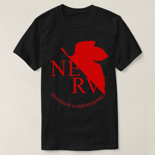 Evangelion NERV T-shirt (Design voorkant)