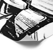 Evangelion Unit 01 Berserk Manga Poster (Hoek)