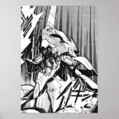 Evangelion Unit 01 Berserk Manga Poster (Voorkant)